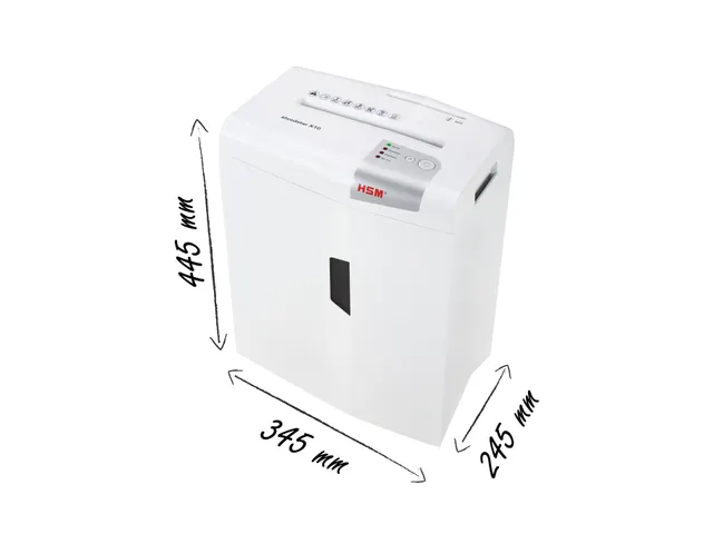 Papiervernietiger Hsm Shredstar X10 5X35Mm + Cd Snippers P-4