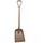 Hygiene Schop D-grip Standaard Blad Bruin