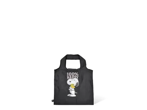 Opvouwbare tas Les Artistes Paris 100% gerecycled Happy Snoopy