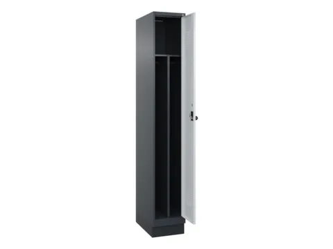 locker voor scheiding van kleding,HxBxD 1950x300x500mm,1vak