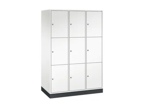 grootvolume-lockersysteem,HxBxD 1950x1220x600mm,3x3vakken,cil.-slot