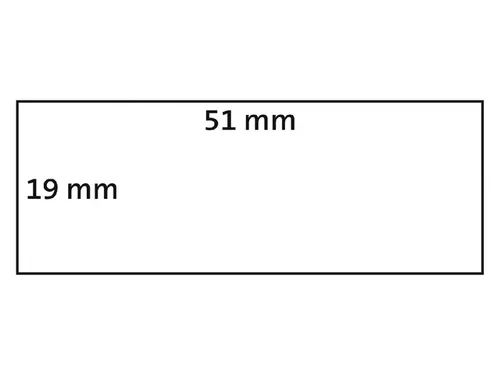 Etiket Dymo 11355 Labelprint 19x51mm
