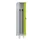 locker voor scheiding van kleding,HxBxD 1950x300x500mm,1vak