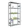 Rvs Inhaakstelling Basis 2000x1060x335mm 5legborden Vaklast 200kg