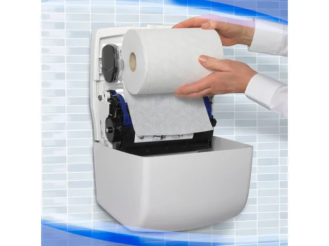 Aquarius handdoekrol dispenser 7955 Slimroll Wit