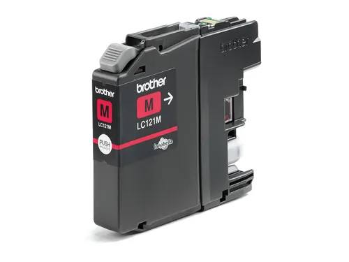 Inktcartridge Brother LC-121M rood