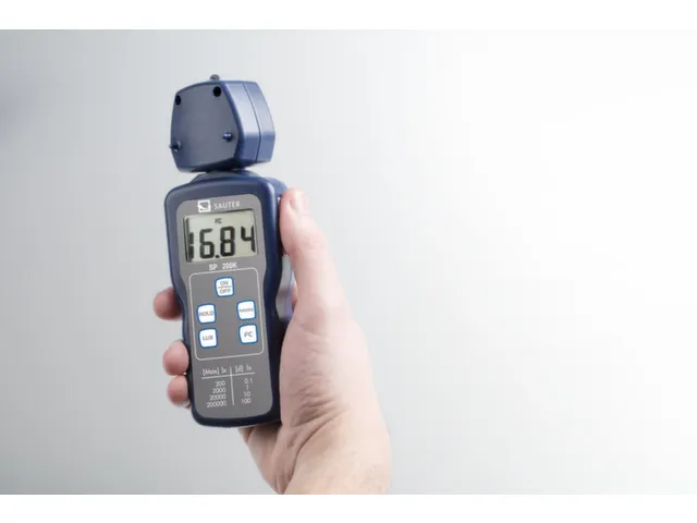 LED-lichtmeter,afleesbaarheid 0,1/100lx,behuizing kunststof