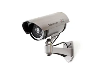 Dummy beveiligingscamera op Batterij Nedis Bullet IP44 buiten Grijs - 4