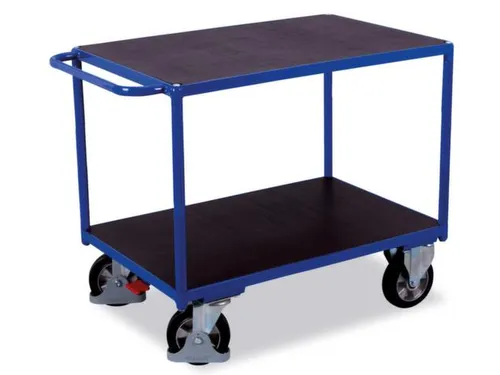 Tafelwagen 1000kg Laadvlak 1600x800mm 2 Etages Ral5010 Waterbestendig