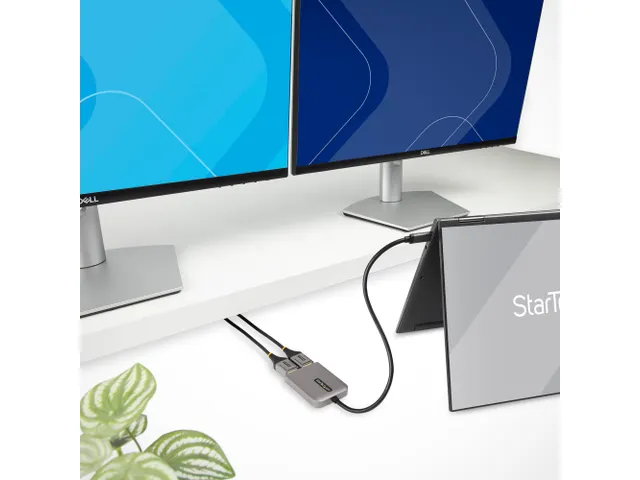 2-Port USB-C MST Hub - USB Type-C naar 2x DisplayPort 4K