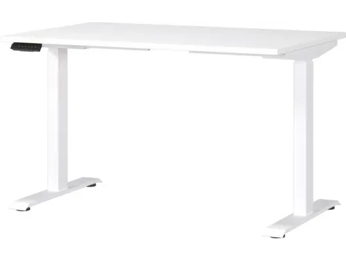 Elektrisch ihv bureau,HxBxD 720-1200x1200x800mm,blad wit