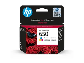 Inktcartridge HP CZ102A 650 3 kleuren - 2