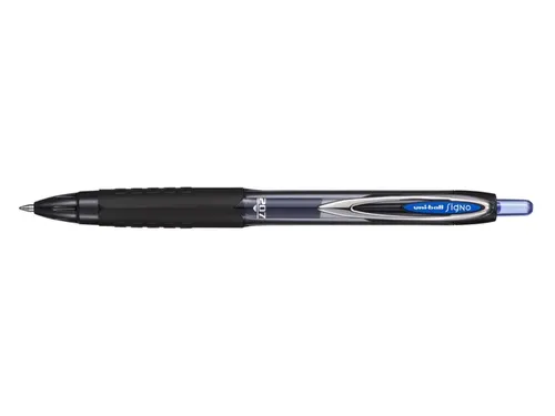 Gelschrijver Uni-ball Signo eco 207E 0.7mm M blauw
