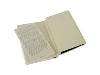 Notitieboek Moleskine large 130x210mm lijn soft cover zwart - 4