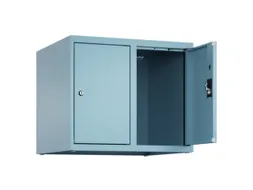 opzetkast,v. locker,2vak.,vak B 300mm,HxBxD 500x600x500mm,cilinderslot