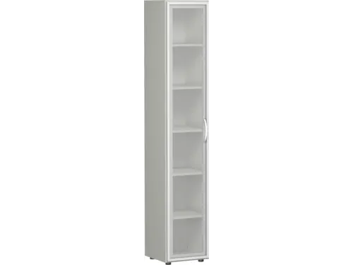 kantoorkast,HxBxD 2160x400x420mm,5xhouten vloer,6ordnerhoogte