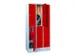 dubbeldekse locker,HxBxD 1850x900x500mm,3x2vak.,RAL7035,front RAL3000