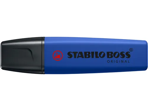 Markeerstift STABILO Boss 70/128 Wildflower ultramarijn blauw