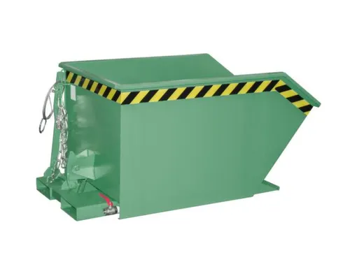 Kiepbak voor spaanders,HxLxB 680x1440x780mm,0,5m³,draagverm. 1000kg