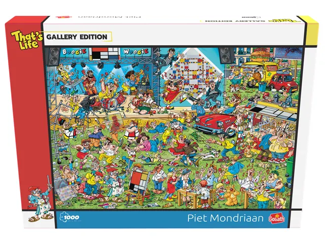 That's Life Gallery edition: Piet Mondriaan 1000st