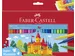 Viltstift Faber-Castell 50 stuks karton etui assorti