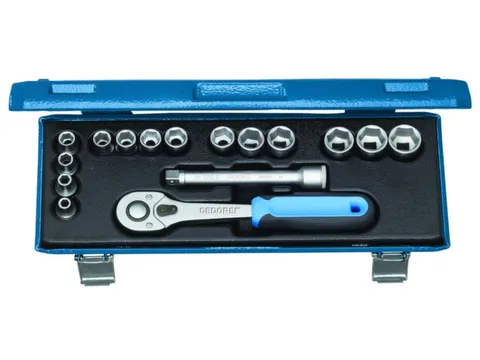 30 JMU-10 Jeu de douilles 3/8 16pièces 6pans 6-19mm