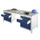 Werkplaatsbureau Bxdxh 1700x800x720mm 6laden Ral7035 Front Ral5010