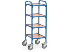 Bijzetwagens 32920 4 Etages Hout 250kg 320x470mm Ral5007