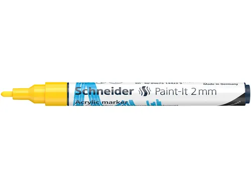 Acrylmarker Schneider Paint-It 310 2mm geel