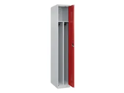 locker voor scheiding van kleding,HxBxD 1850x300x500mm,1vak