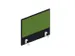 cache de banque d'accueil,p. table de bureau,CC-noir,BN7048-vert