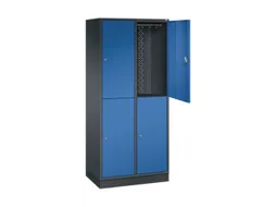 grootvolume garderobekast,HxBxD 1950x820x500mm,2x2vak.,vak B 360mm