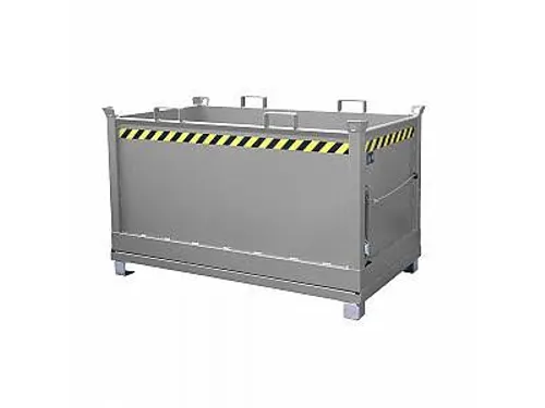 klapbodemcontainer,HxLxB 1145x1040x1845mm,1,5m³,hijsogen,vorksloffen