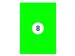 Etiquette Rillprint 105x74mm vert fluo 800 étiquettes