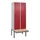 locker voor scheiding van kleding,HxBxD 2120x800x815mm,2vak