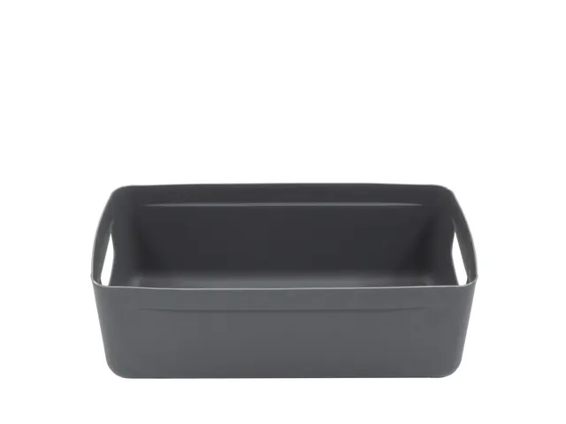 Boîte de rangement Kangaro 5 litres + couvercle anthracite 3 pièces