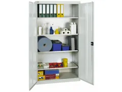 Draaideurkast Hxbxd 1800x1000x500mm 4legborden Ral7035