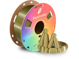 Polymaker 3D printer Filament Panchroma PLA Silk 1,75mm Brass 1kg