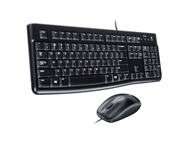 Logitech Desktop Mk 120 English (UK) + Muis