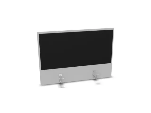 opzetpaneel bureau aanbouw achter MP-lichtgrijs BN8033-zwart 800mm