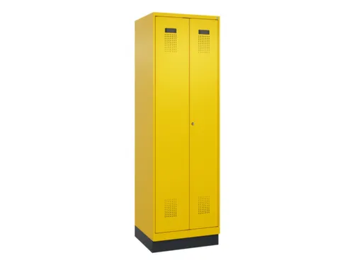 locker voor scheiding van kleding,HxBxD 1950x600x500mm,2vak