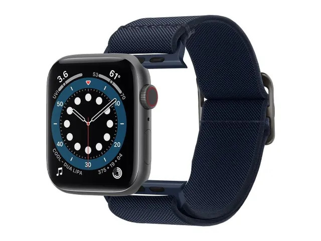 Spigen AMP02291 Apple Watch 10 42mm/SE Band Marineblauw