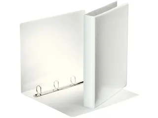 Presentatie Ringband 4 Rings A4 30Mm D-Mech Deluxe Panorama Wit - 4