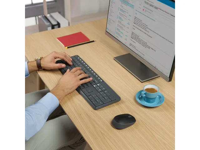 Logitech MK235 Wireless Toetsenbord en Muis Combo Azerty
