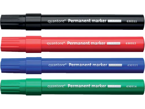 Quantore Permanent marker rond 1-1.5mm Blauw