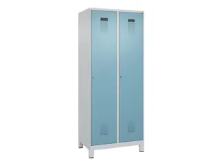locker,HxBxD 1950x800x500mm,2vak,vak B 400mm,cil.-slot,voeten - 3