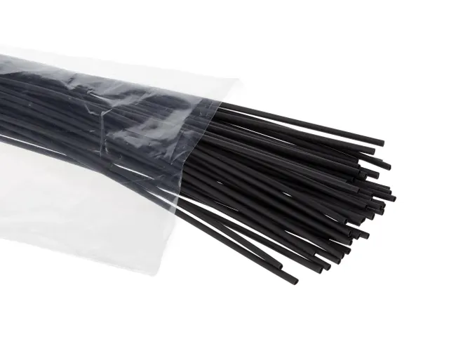 Thermische Krimpkous 2.4mm - Zwart - 50 Stuks