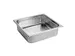 Caterchef Gastronorm bak RVS geperforeerd 2/3 GN 100mm