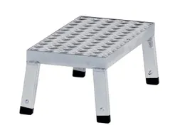 Werkbordes Basismodule A Aluminium H 200 x B 550 x D 250mm Traanplaat