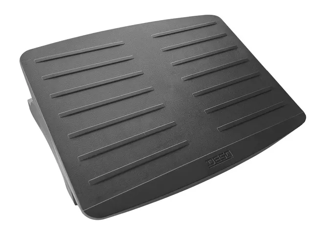 Voetensteun Desq kantelbaar zwart